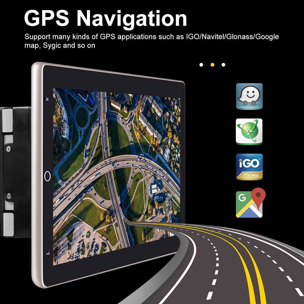 Dvd auto, Gps, Navigatie, radio, usb, ecran rotatv, tableta, Nou