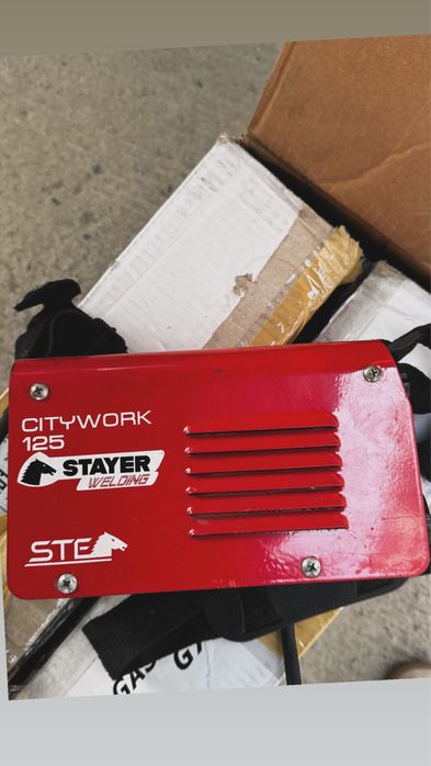 Компактный и надежный инверторный сварочный аппарат Stayer Citywork125