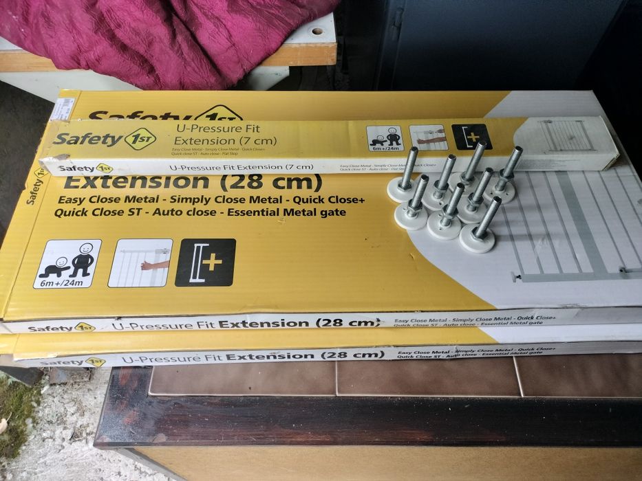 Safety 1ST метална преграда за деца