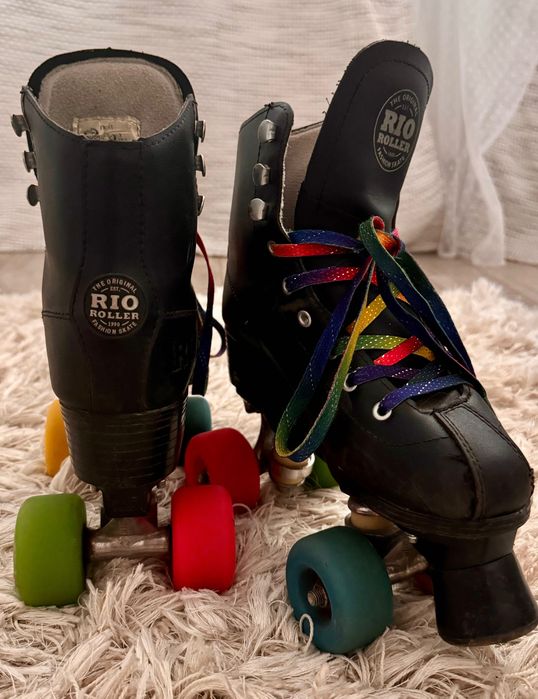 Role RIO ROLLER negre piele