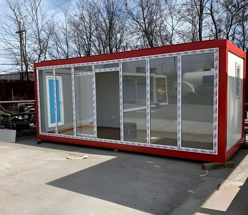 Container modular tip birou, locuinta, spatiu comercial  6 x 3m