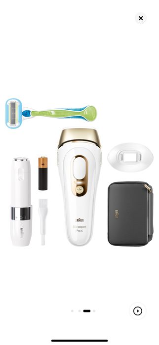 Laser epilator braun 5 pro nou