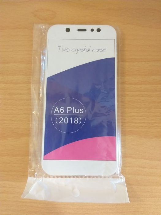 360 Full Cover силикон SAM Galaxy A6+ 2018 прозрачен