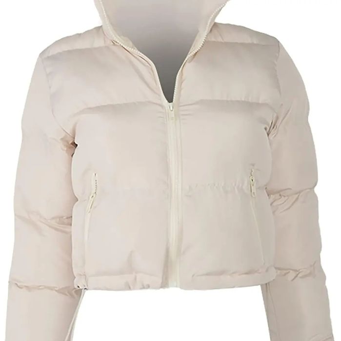 Зимно кроп пухено женско яке