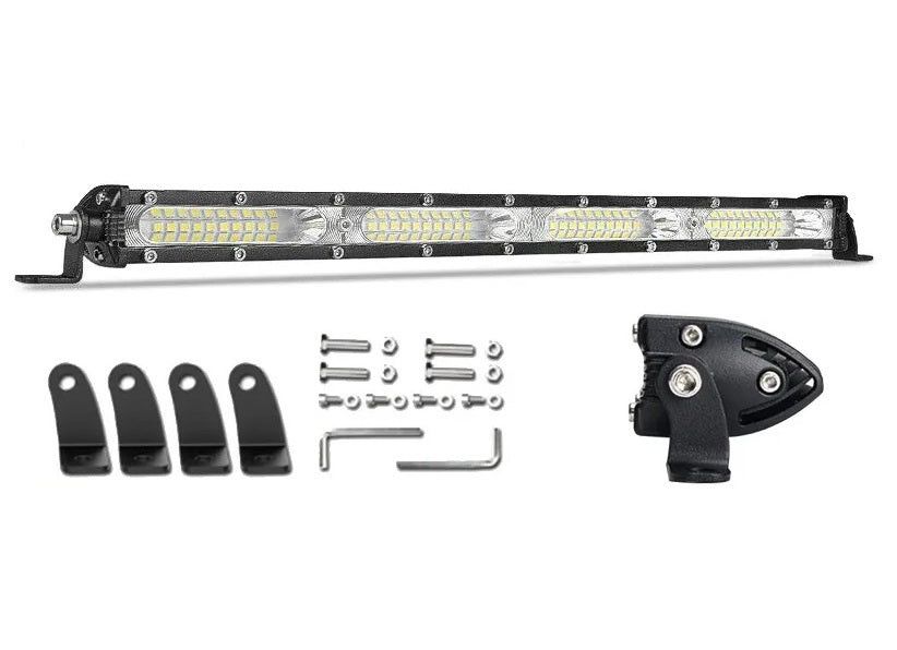 Прав Лед LED Bar Бар - 108W - 33.2см за Атв Джип Камион Автомобил