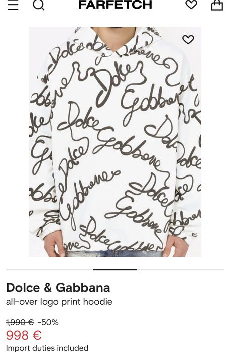 Dolce & Gabbana hoodie