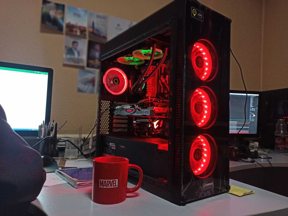 Мощный игровой компьютер i7-9700, RTX2080 super