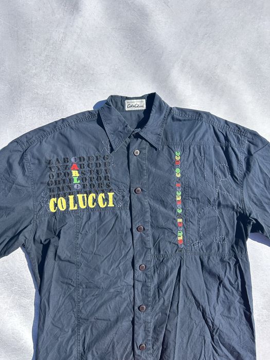 FOARTE RAR Carlo Colucci vintage anii 90 camasa unica marimea XL / L