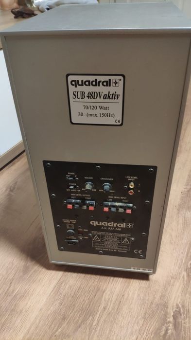 Sistem Profesional Quadral - ACTIV  -Subufer cu statie incorporata