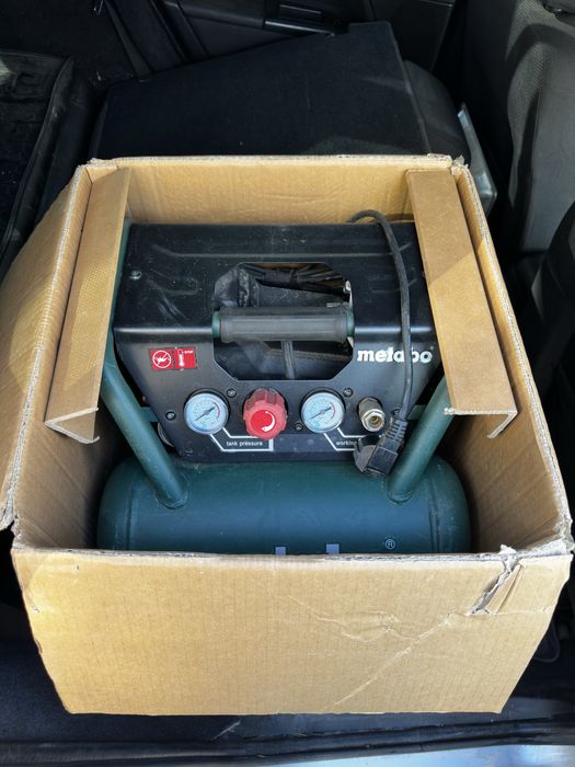 Компресор за въздух безмаслен METABO POWER 180-5 W OF / 5л. / 1.1kW
