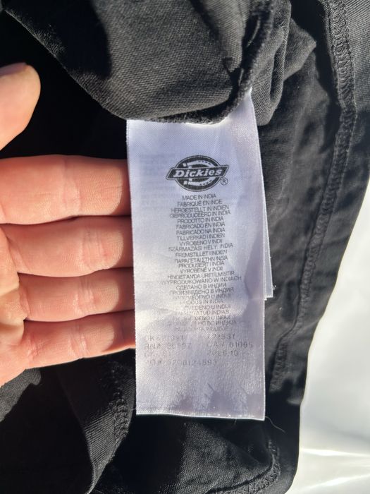 Tricou Dickies basics eticheta cu logo la tiv skateboard marime XXL