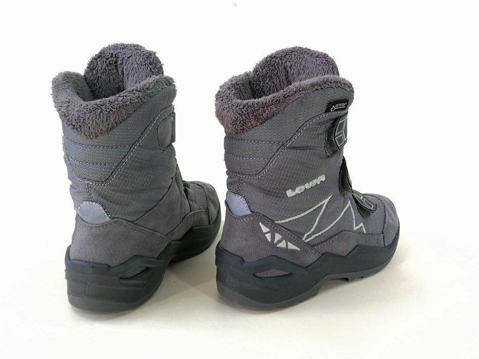 Bocanci copii 31 32 ghete munte Moonboot Lowa Goretex imblaniti