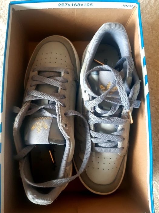Сиви кецове Adidas Continental