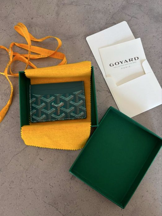 Portofel Goyard Cardholder Saint-Sulpice Verde
