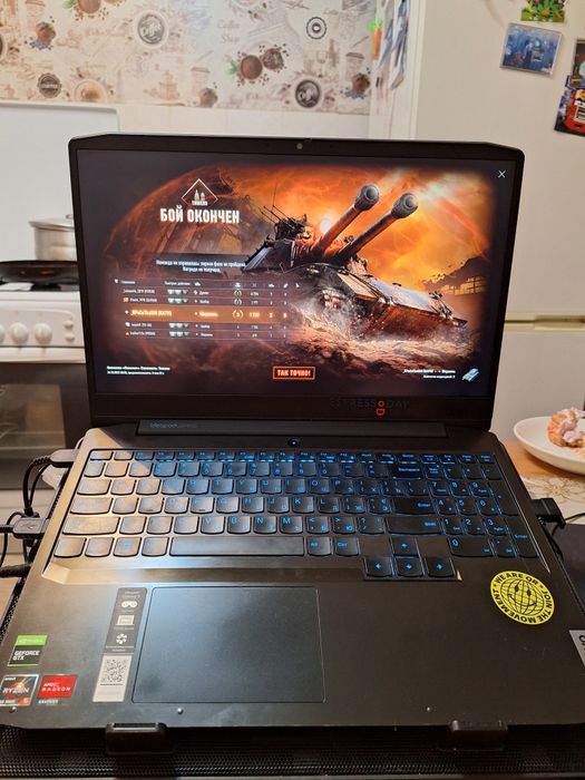 Игровой ноутбук Lenovo ideapad gaming 3 на Ryzen 5
