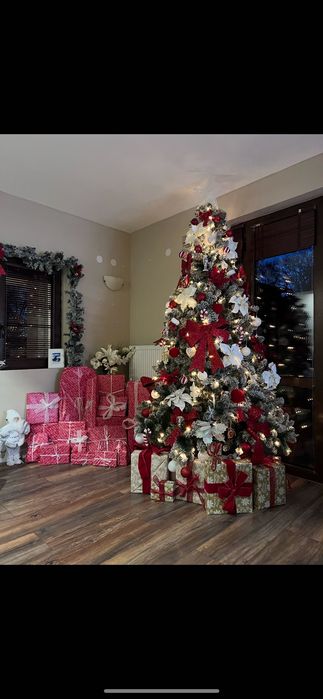 3D елха с вградени лампички, над 2м