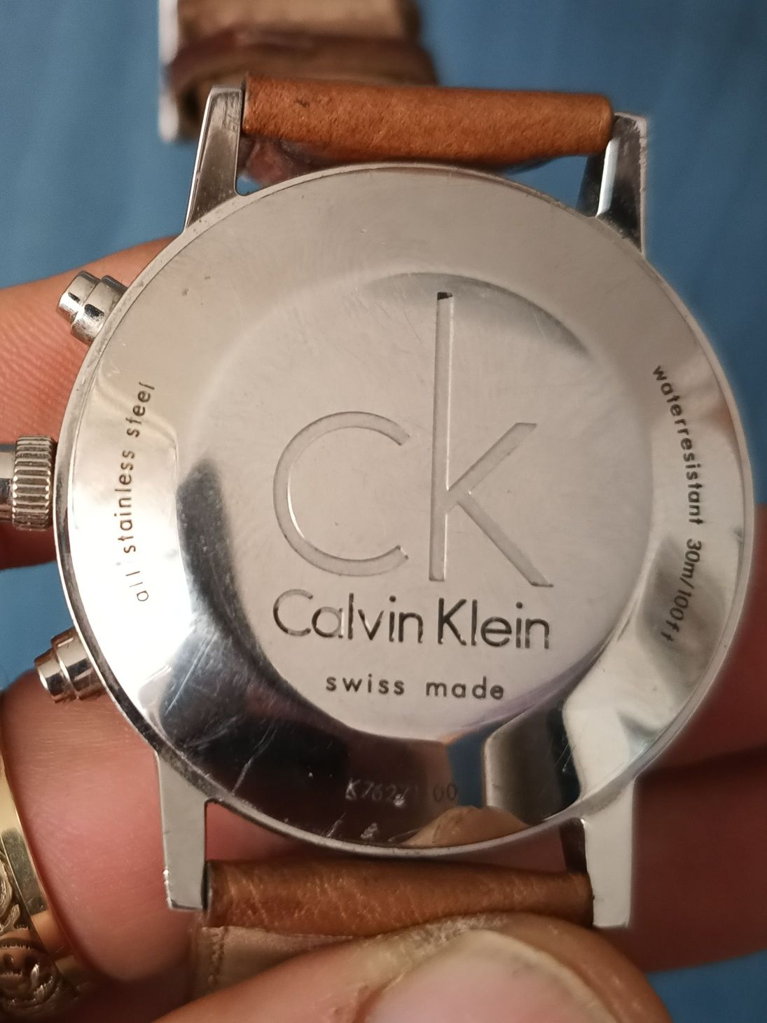 Ceas elvețian Calvin Klein cronograf, original.