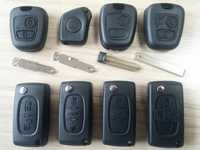 Кутийка ключ дистанционно Пежо/Peugeot Ситроен /Citroen