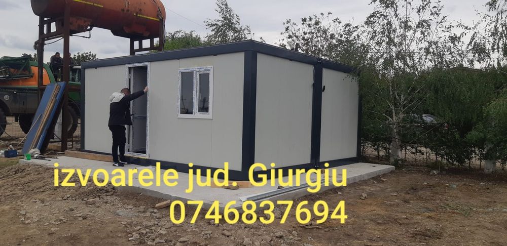 Containere grupate,birou, vestiar, sala ședința, vitrina, dormitor