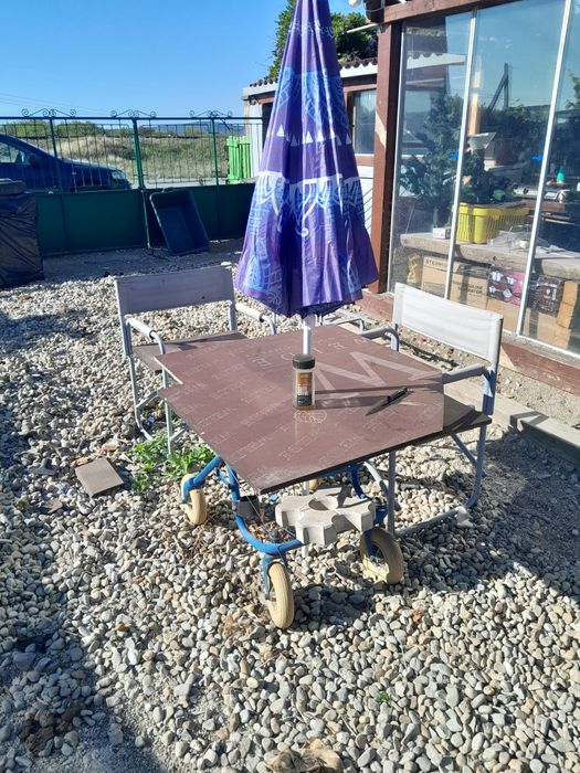 Ansamblu masa scaune terasa gradina