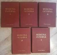 GH LUPU Medicina Interna 5 volume 1956 1957 Tratat