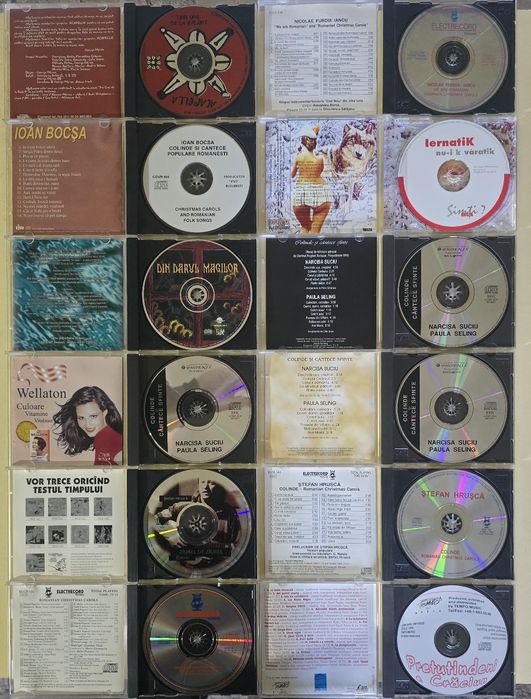 Cd uri  Colinde Din darul magilor,Bocșa,Hrusca,Gyuri pascu...