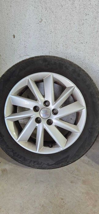 Гуми 185/60 R15 + джанти 5х100 за Сеат Ибиза