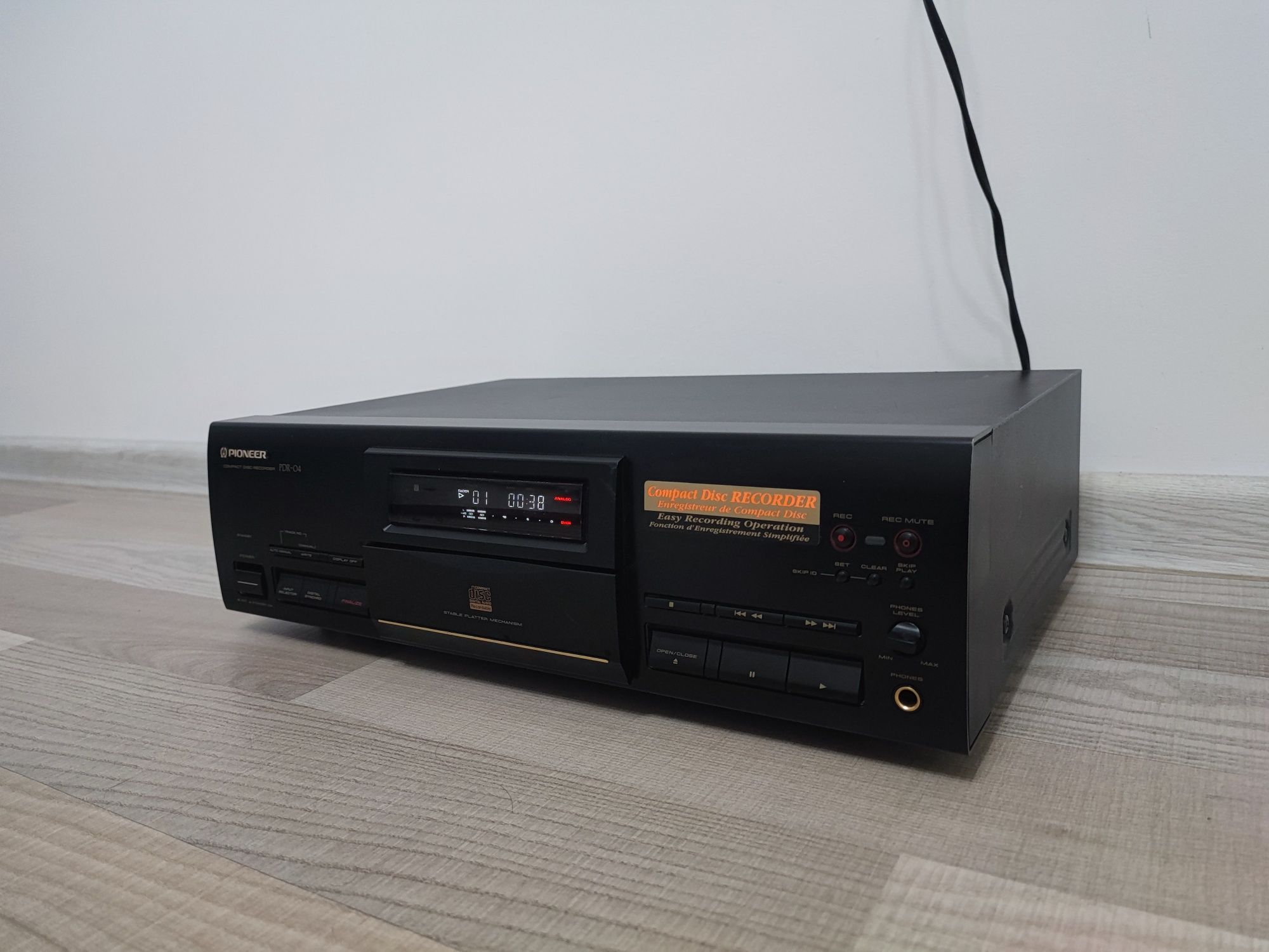 CD recorder Pioneer PDR-04 player compact disc Telecomanda originala