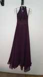 Rochie eleganta, lunga, marimea 38,mov- visiniu