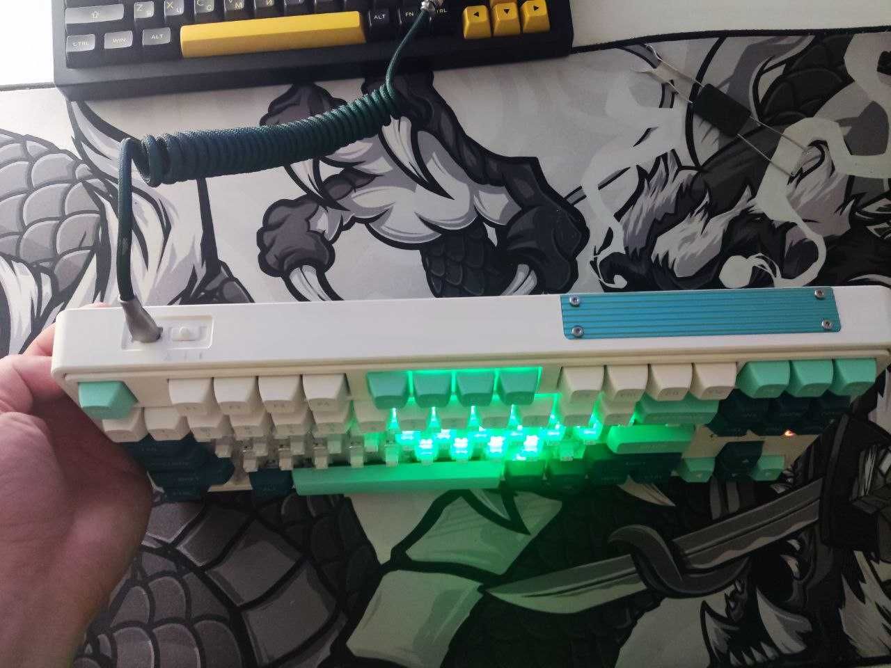 FL Esports CMK87-SA | Clicky | Hot-swap | Без кейкапов | RGB подсветка