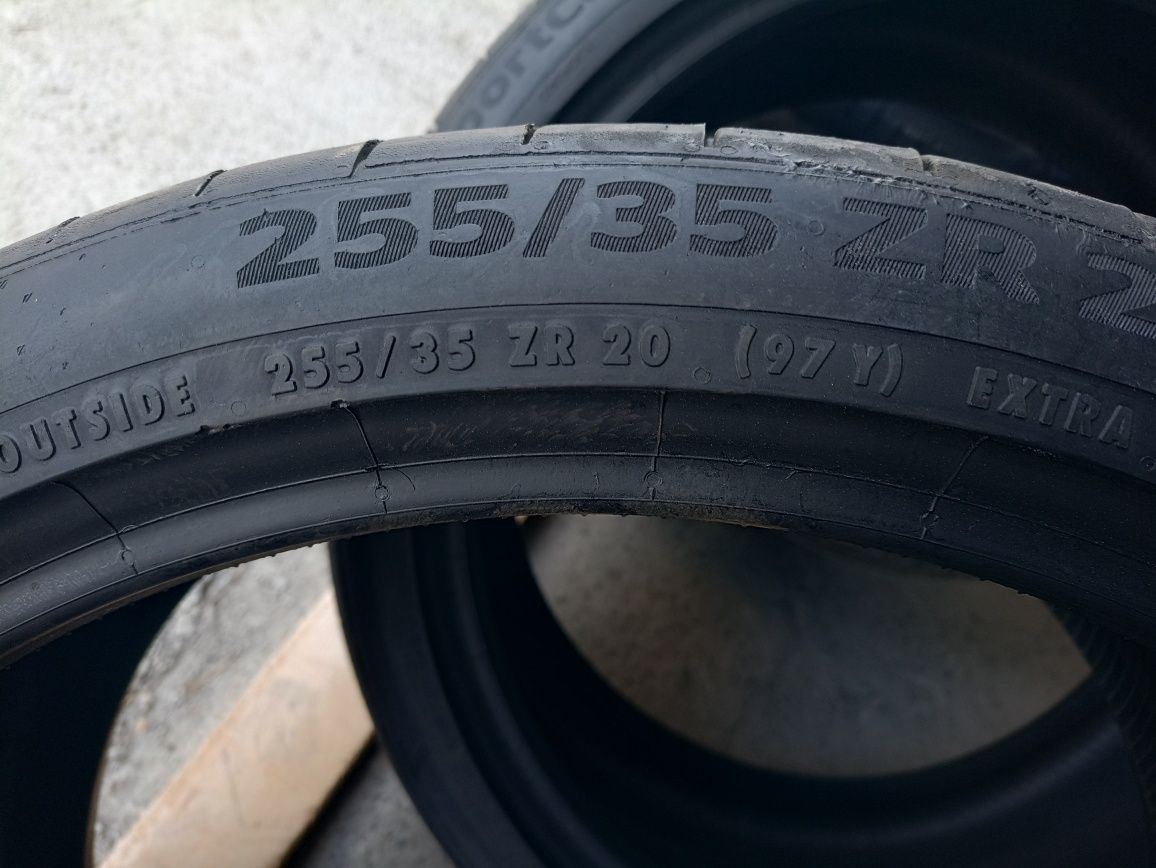 4 anvelope Continental 255/35 R20 dot 0921