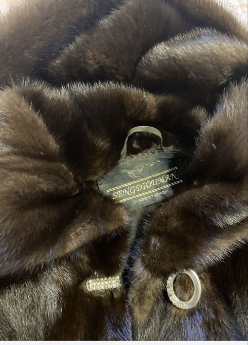 Норквая шуба чиста норка центр