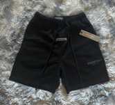 Essentials Black Shorts - S , M , L