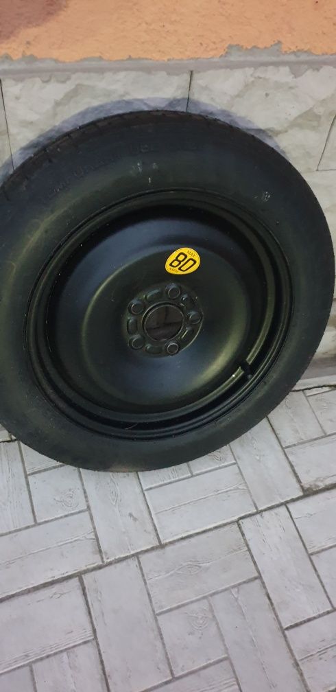 Roata de rezerva slim Ford Focus II, 5x108, 16"