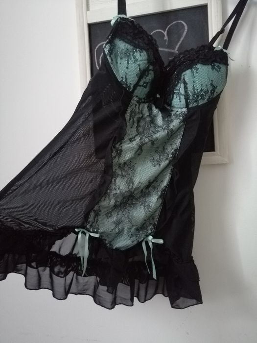 Furou rochie lenjerie noapte sexy dantela meagra dama marimea S-M