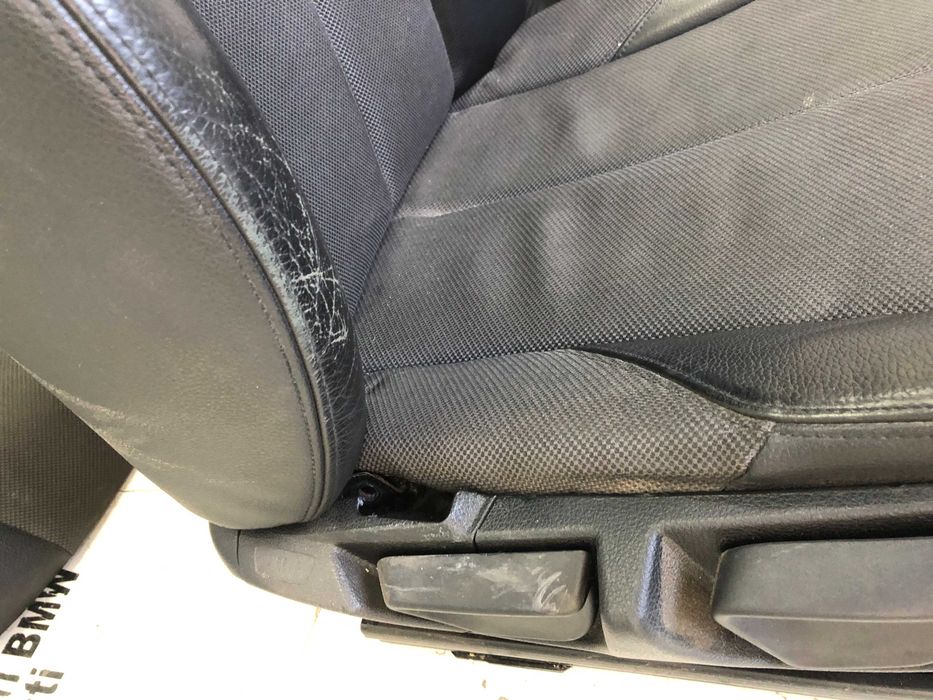 Scaune semi-piele cu incalzire si bancheta BMW F31
