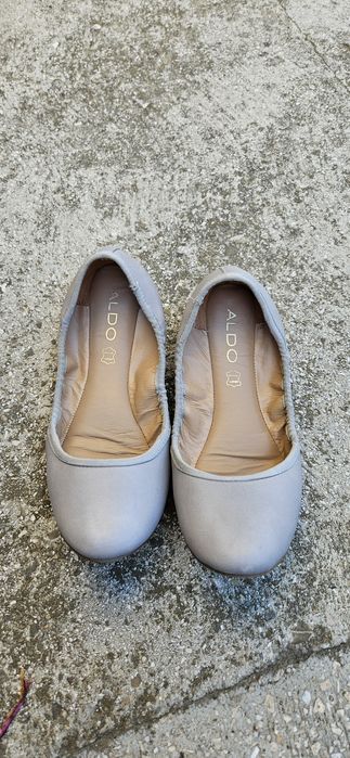 Balerini pentru dama din piele