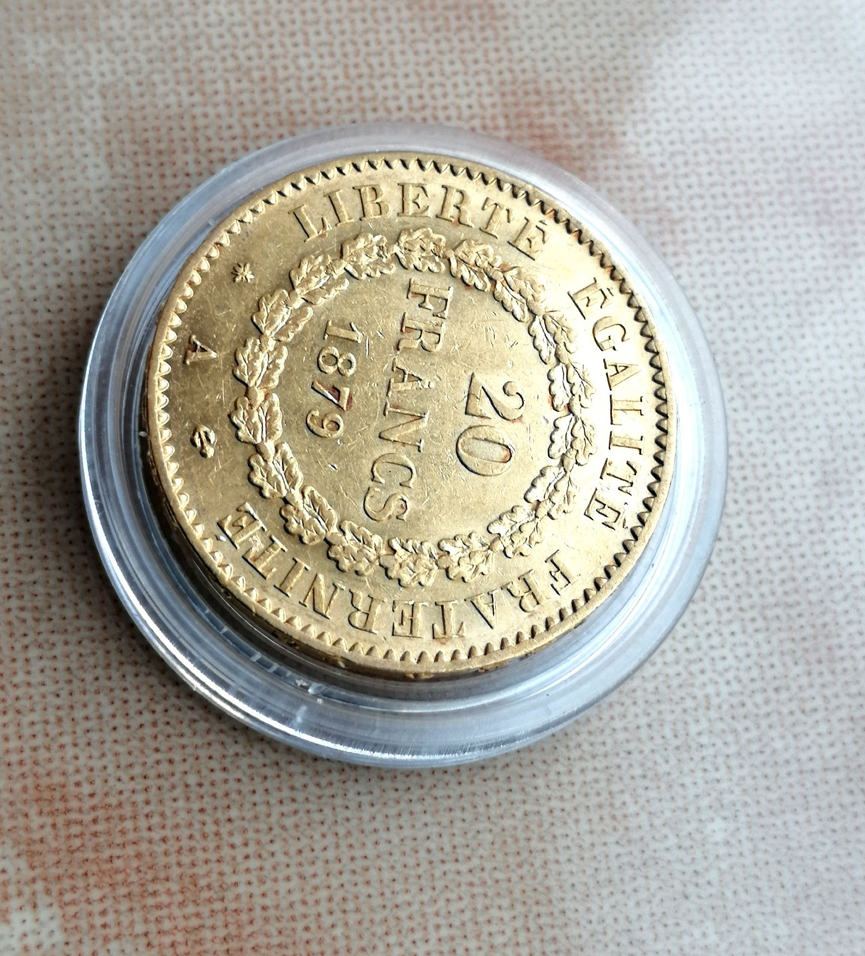 20 Franci Aur 22k