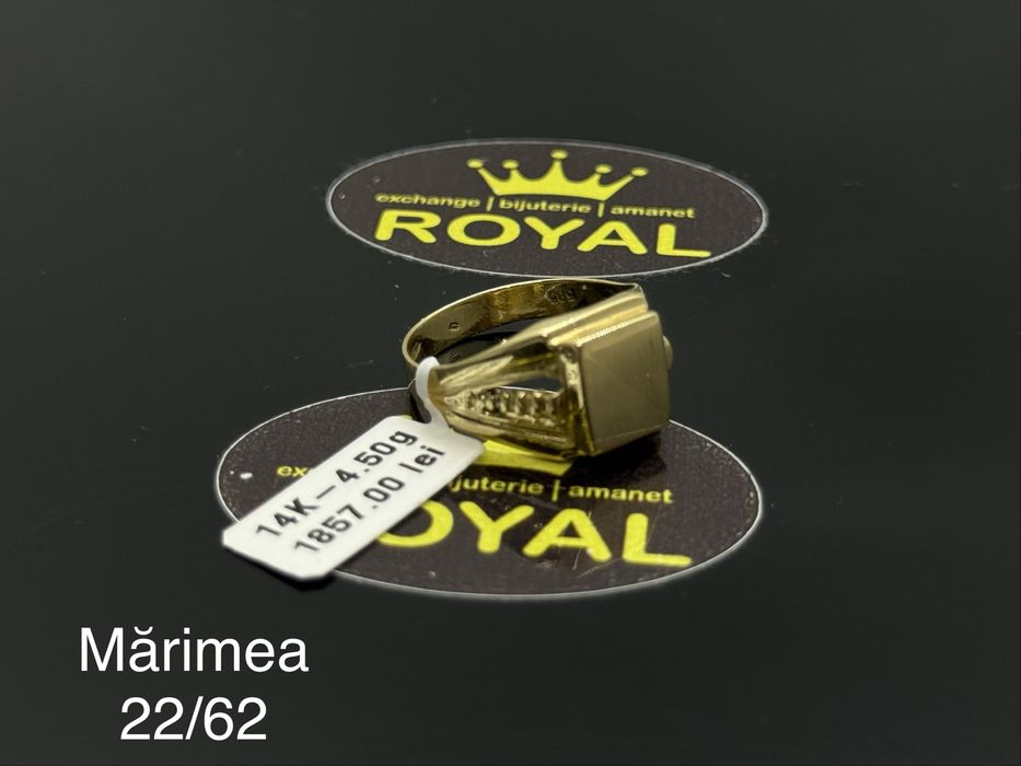 Bijuteria Royal: Inel aur 14k/4.5 gr