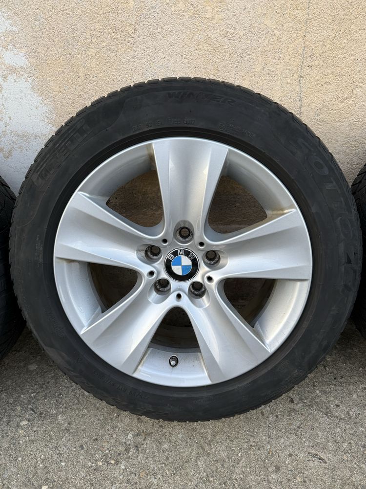 Jante Bmw seria 5 F10/F11 cu cauc pirelli 225/55/R17 iarna dot2017 4-5