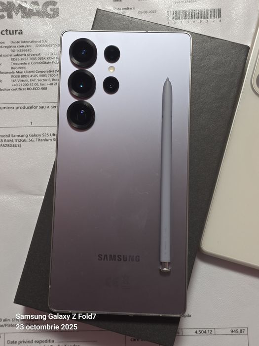 Samsung Galaxy S25 Ultra 5G - 512 GB Silver Blue / Garantie