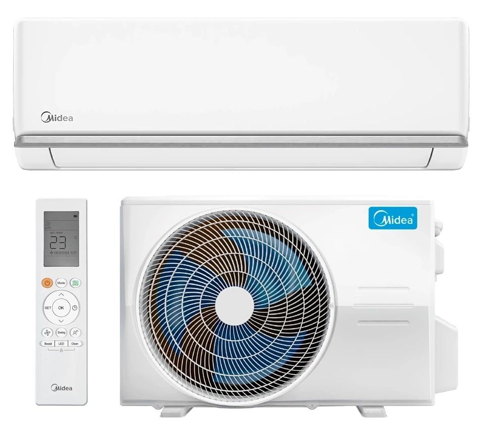 Кондиционер Midea инвертор Low Voltage Wifi R32 Установка Доставка есь