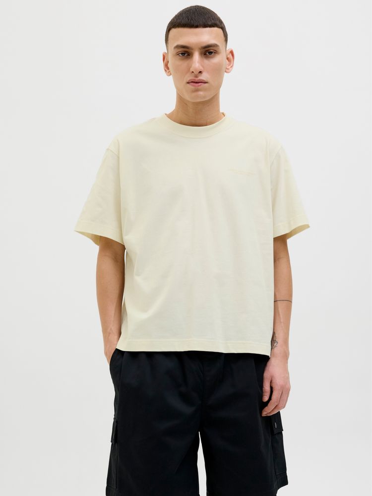 Мъжка памучна тениска jack jones Core oversize