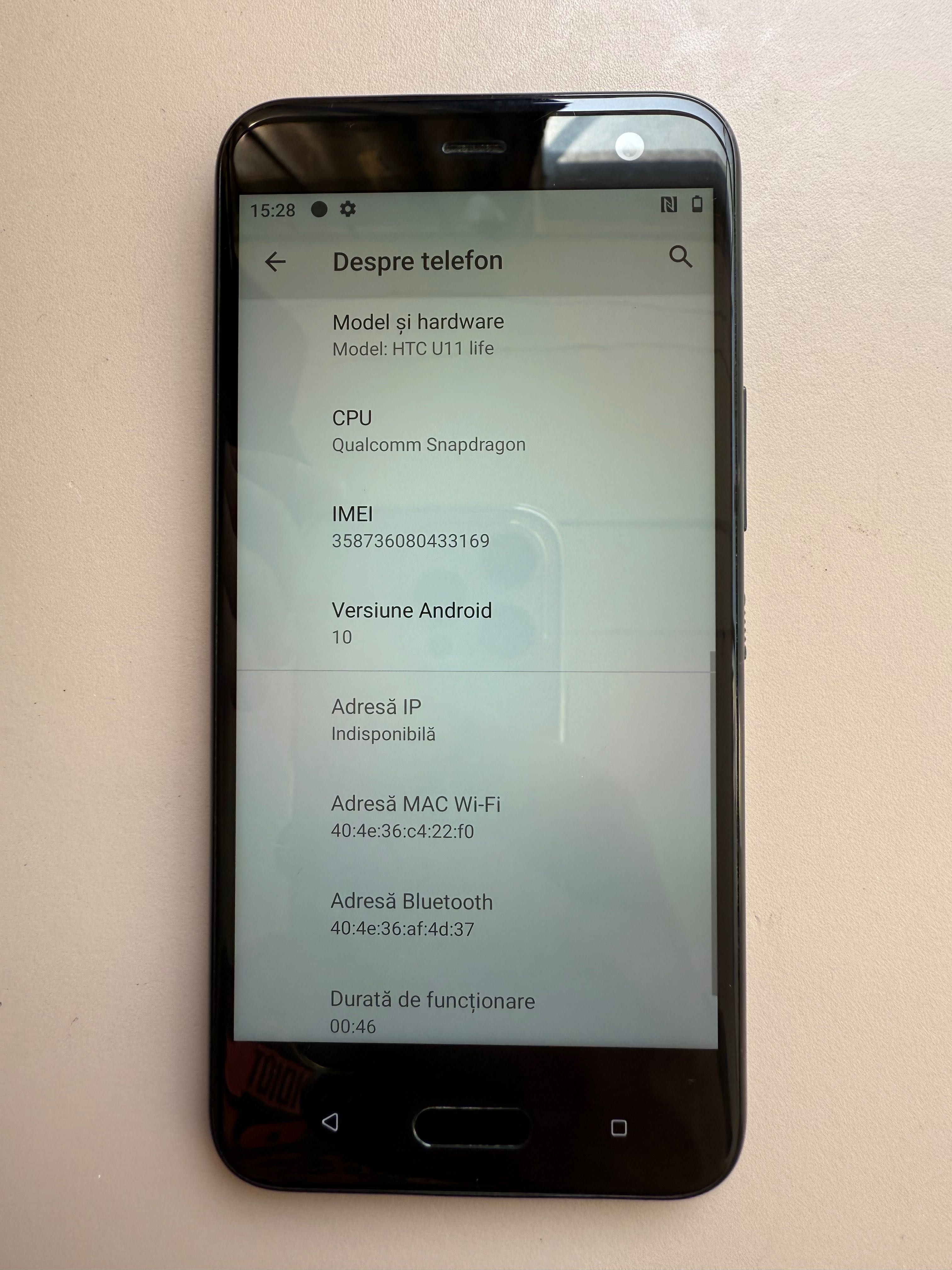 Telefon HTC U11 Life Android 10 smartphone