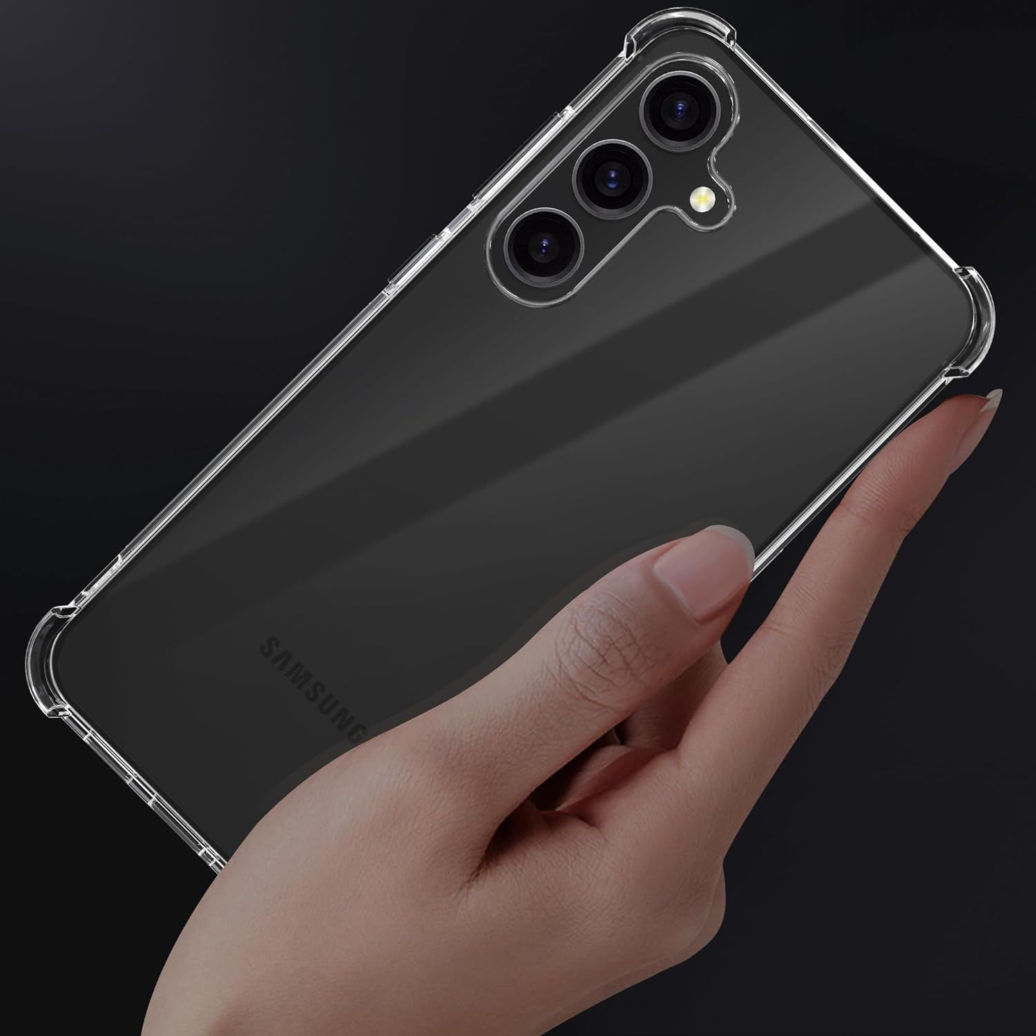 Samsung Galaxy A56 А36 A16 / Удароустойчив силиконов кейс гръб