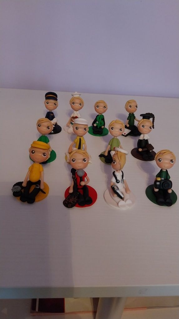 Set 12 figurine băiețel cu meserii