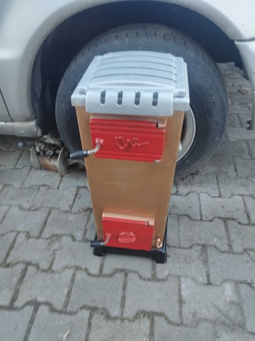 Soba de fonta pensiune bucătărie de vară