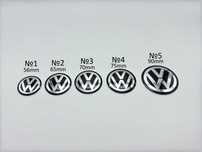 VW Стикери за капачки на джанти Passat Golf Touareg Bora