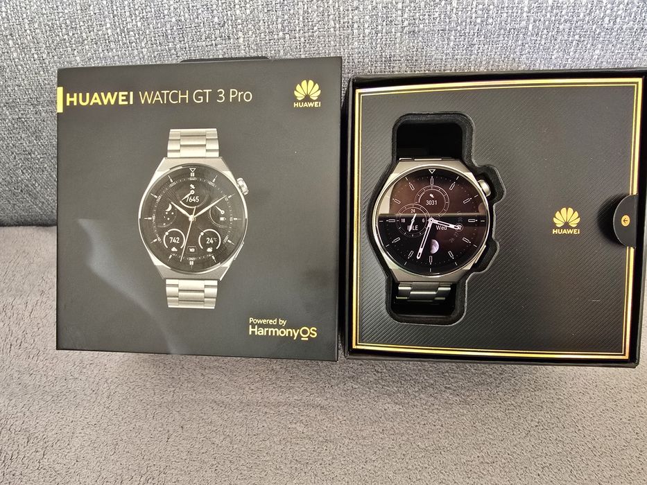 Смарт часовник Huawei Watch GT 3 PRO Titanium