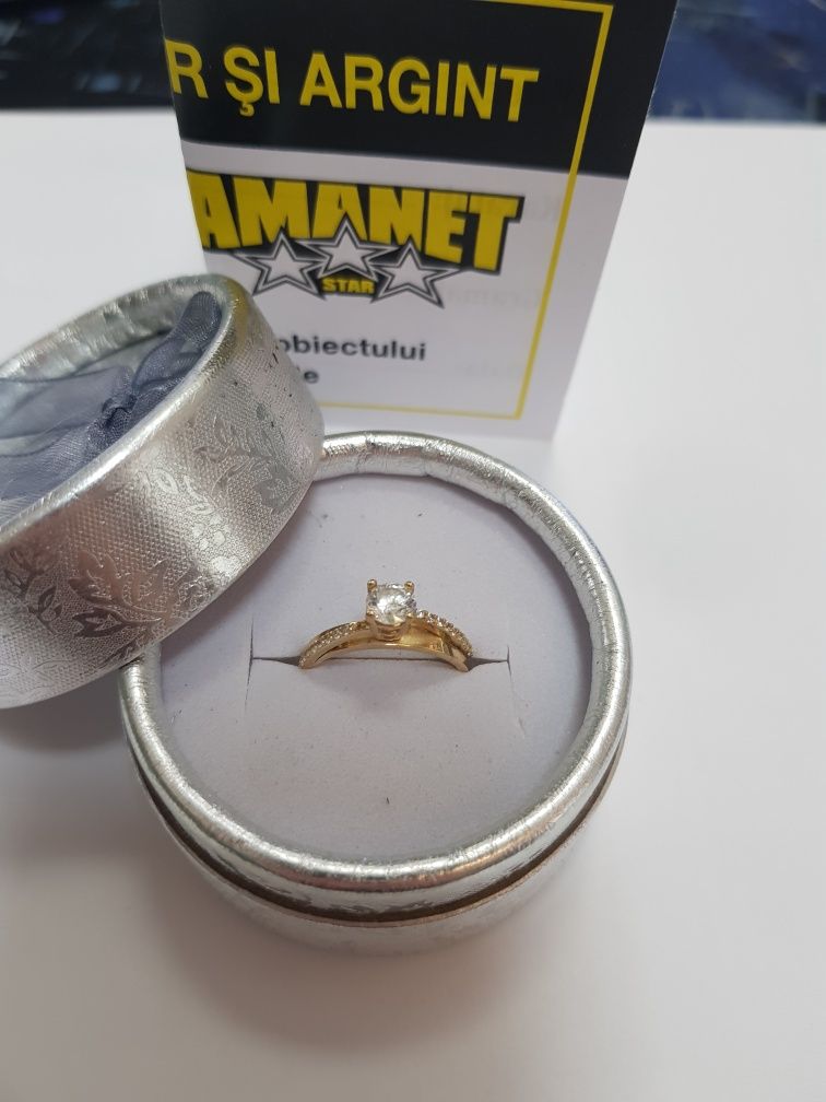 Inel logodna 14k(cdc)staramanet